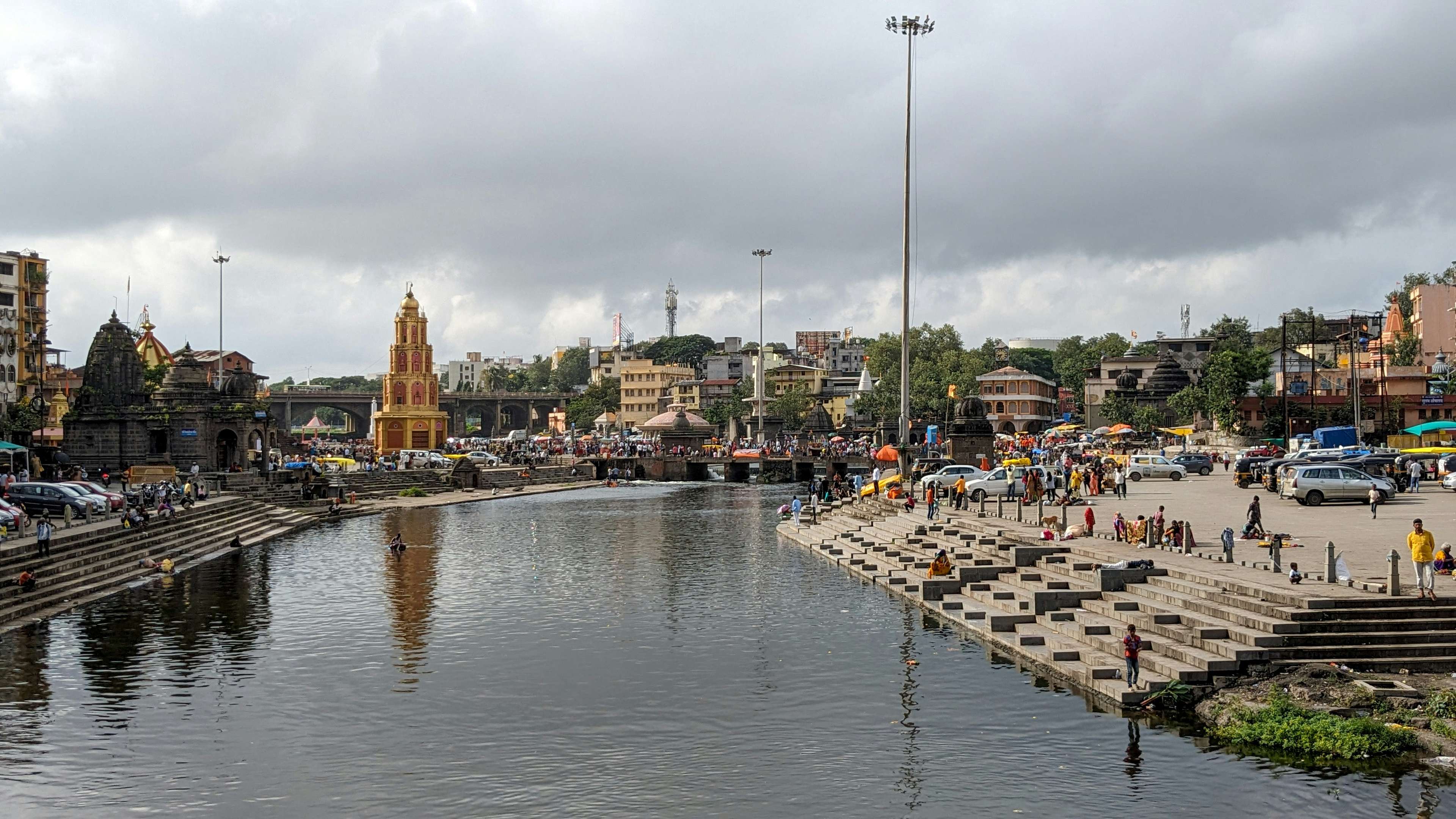 Nashik city panoramic view